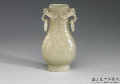 图片[2]-Jade vase, mid to late Qing dynasty-China Archive